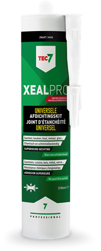 Tec7 xealpro afdichtingskit zwart patroon 310ml - 528003000