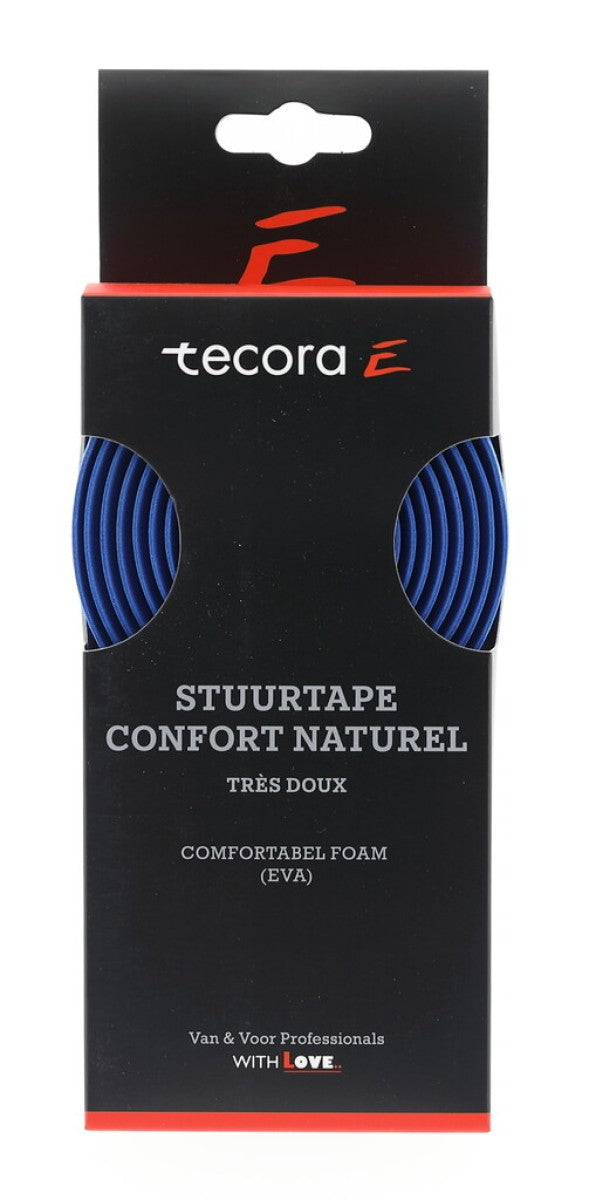 Buzaglo Tecora e stuurlint confort naturel, ø2,5x30mm, 1.8m, blauw