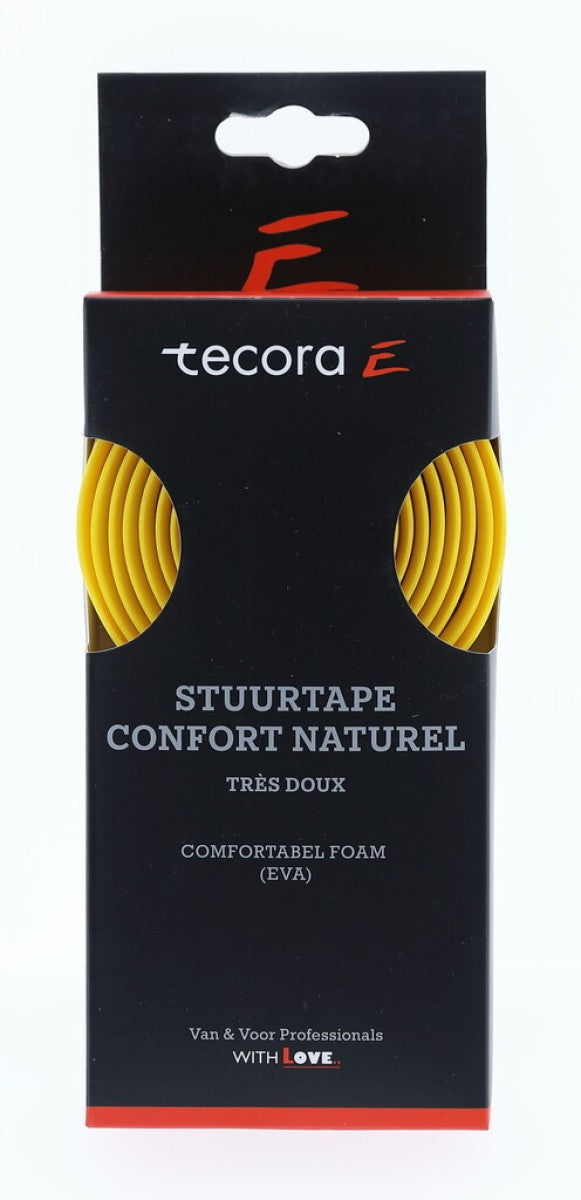 Buzaglo Tecora e stuurlint confort naturel, ø2,5x30mm, 1.8m, geel
