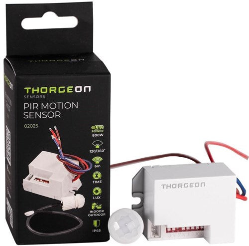 Enzo Thorgeon bewegingsmelder inbouw mini wit - 3900530