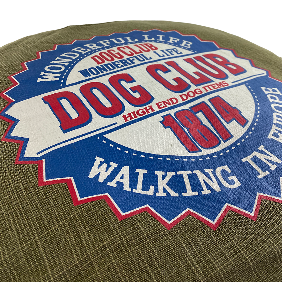 Tom Co Hondenkussen Dog Club Rond 62x62x14cm