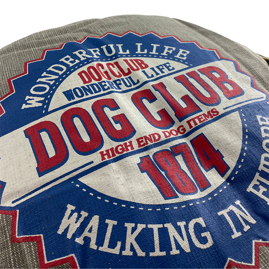 Tom Co Hondenkussen Dog Club Rond 62x62x14cm