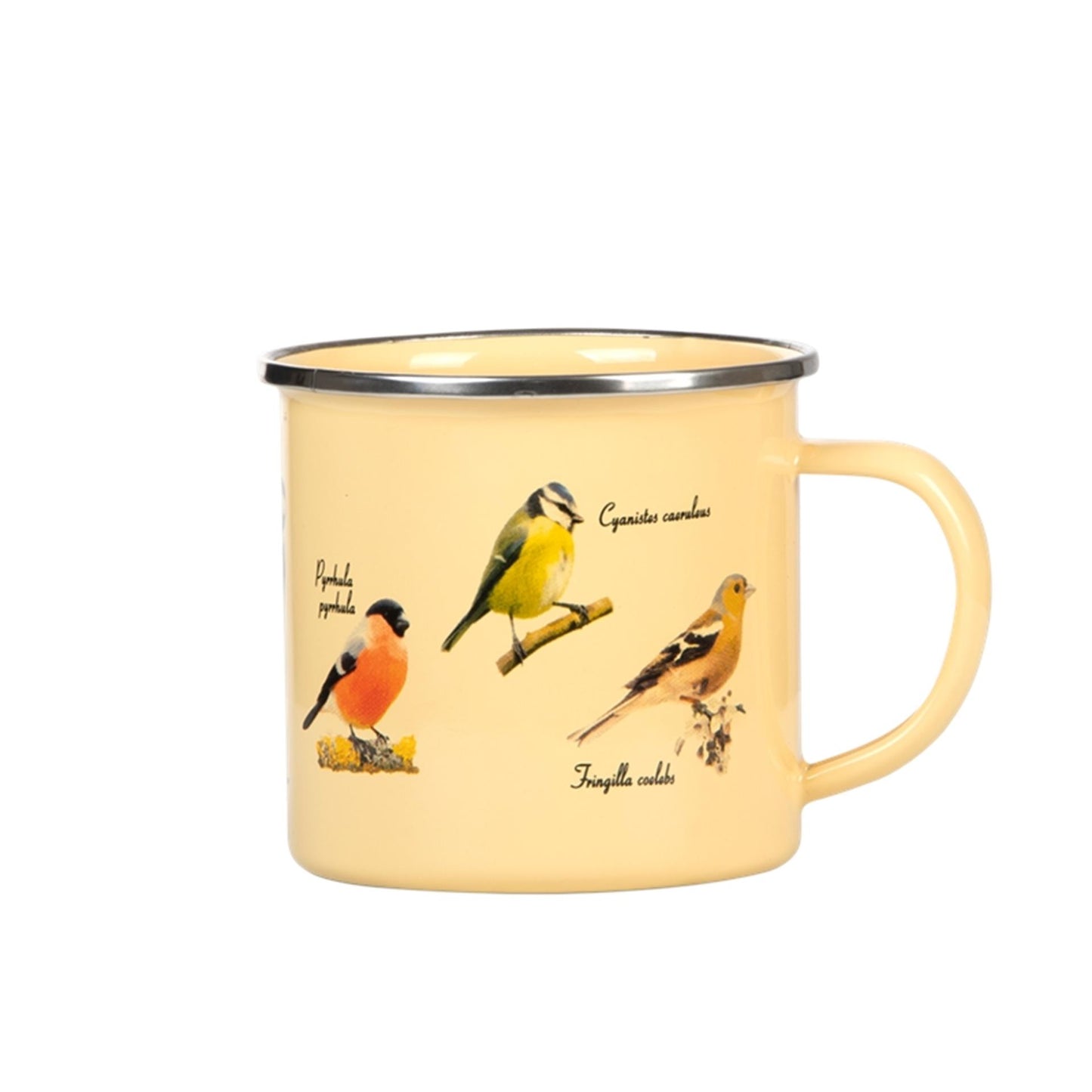 Esschert Design emaille mok vogels