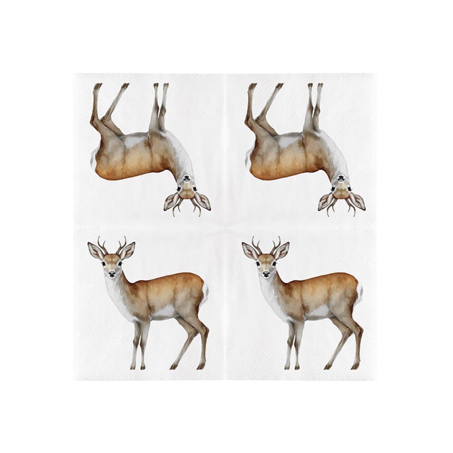 Esschert Design servetten ree 33x33cm