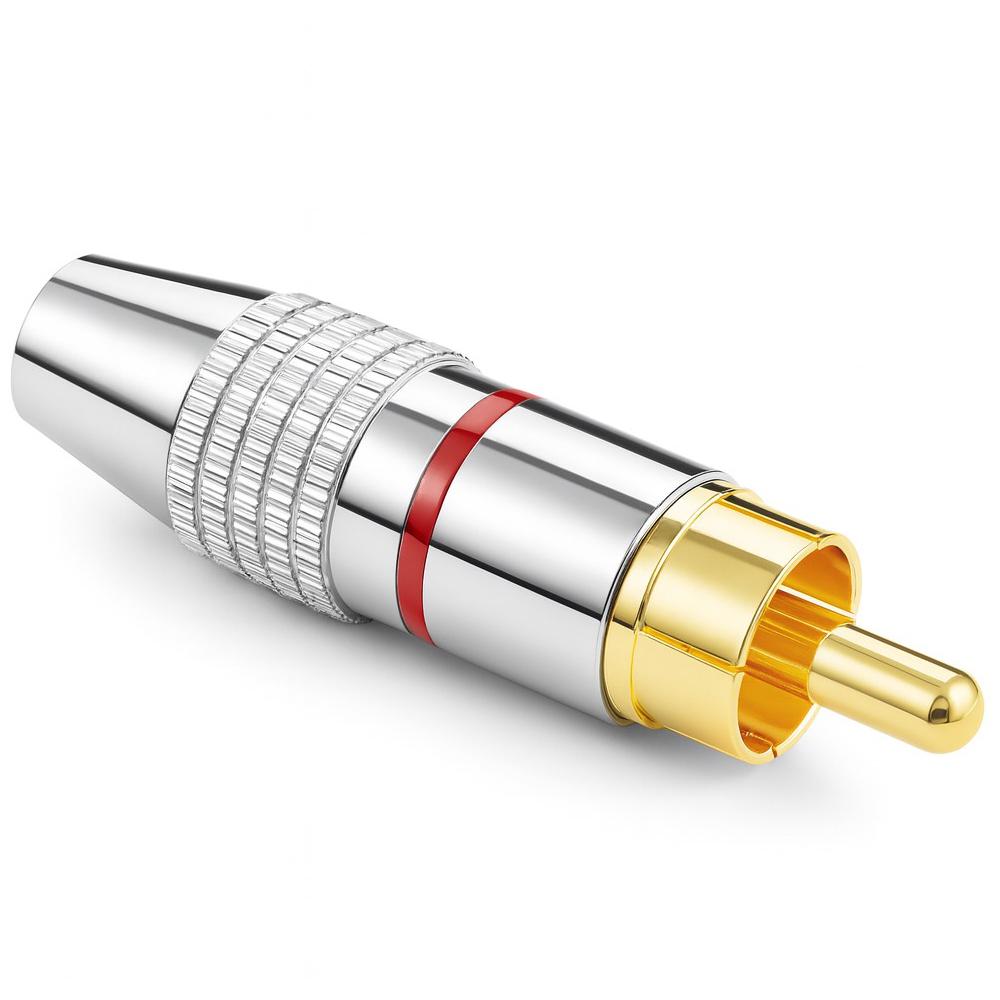 Tulp audio stekker