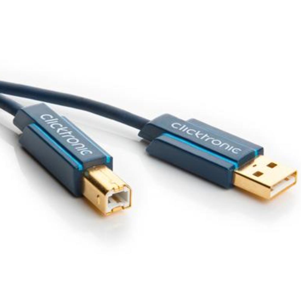 USB A naar USB B printerkabel
