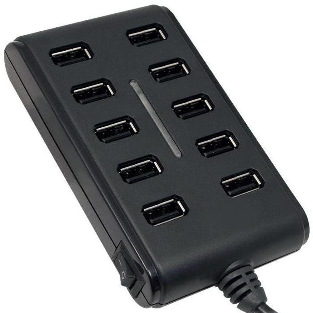 Abi Usb a hub - 10 poorten