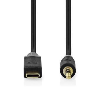Nedis Usb c naar jack kabel