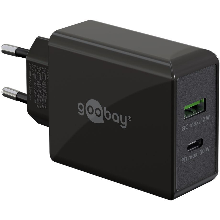 USB A + C oplader