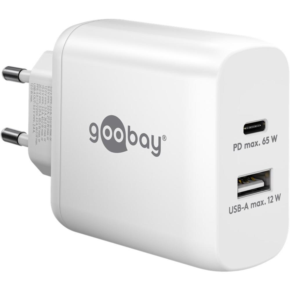 USB A + C oplader