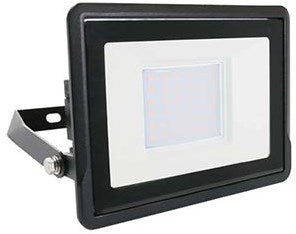 V-Tac led bouwlamp 30w 6500k zwart + kabelinvoer - 9332125