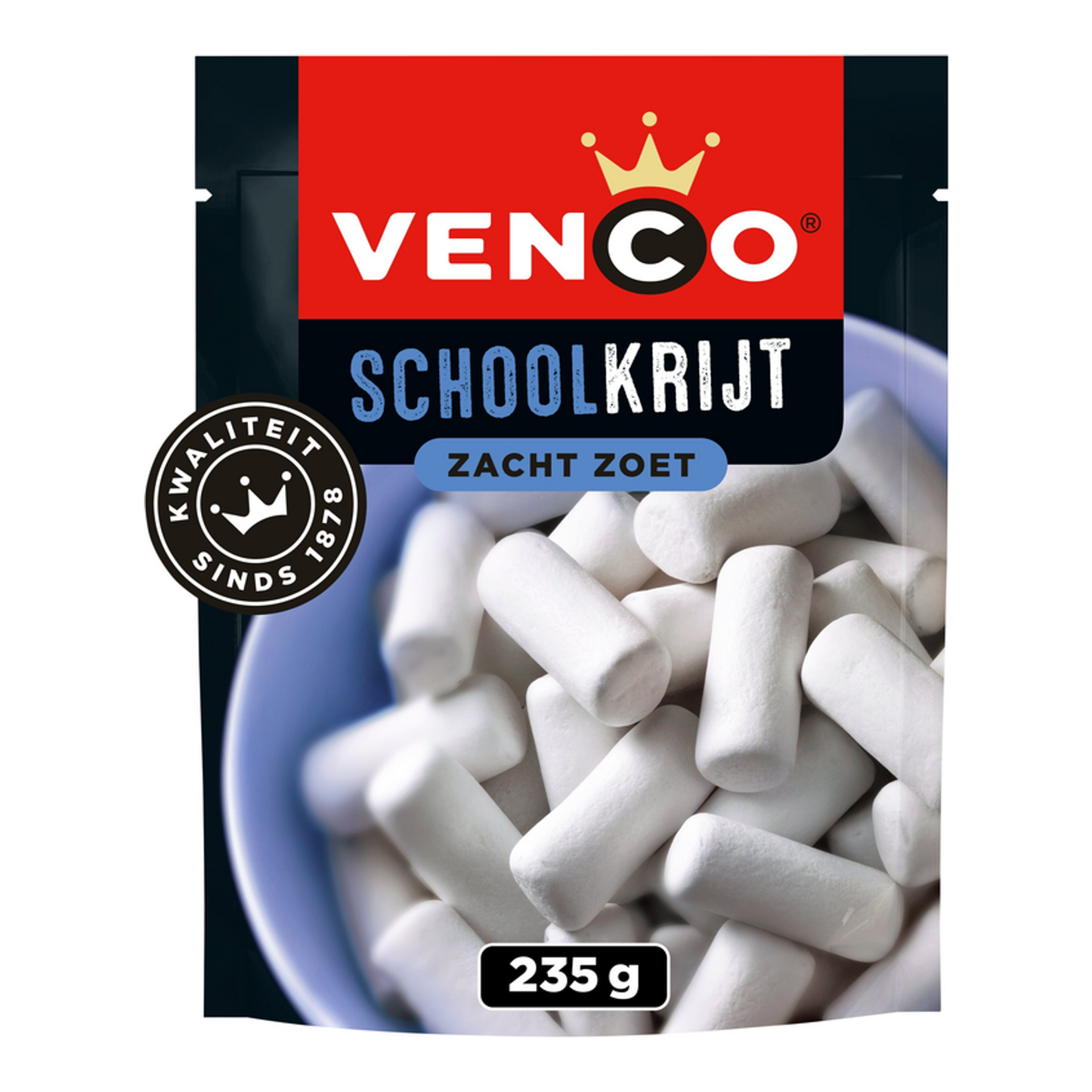 Venco schoolkrijt stazak (10x235gr)