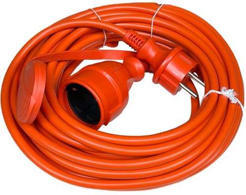 Enzo Verlengsnoer pvc oranje 3x1,5qmm 40m - 1167058