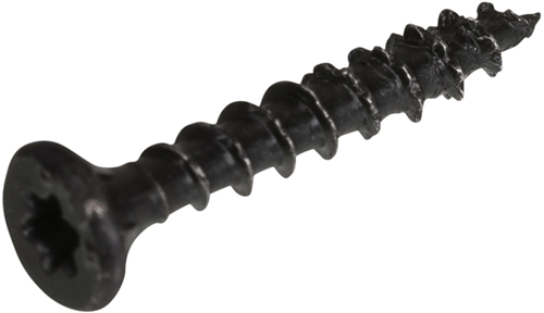 Waelbers Blackline spaanplaatschroef hcp zwart pk torx tx20 +snijpunt 4.0x30 | 20 stuks - 6901.20.14030