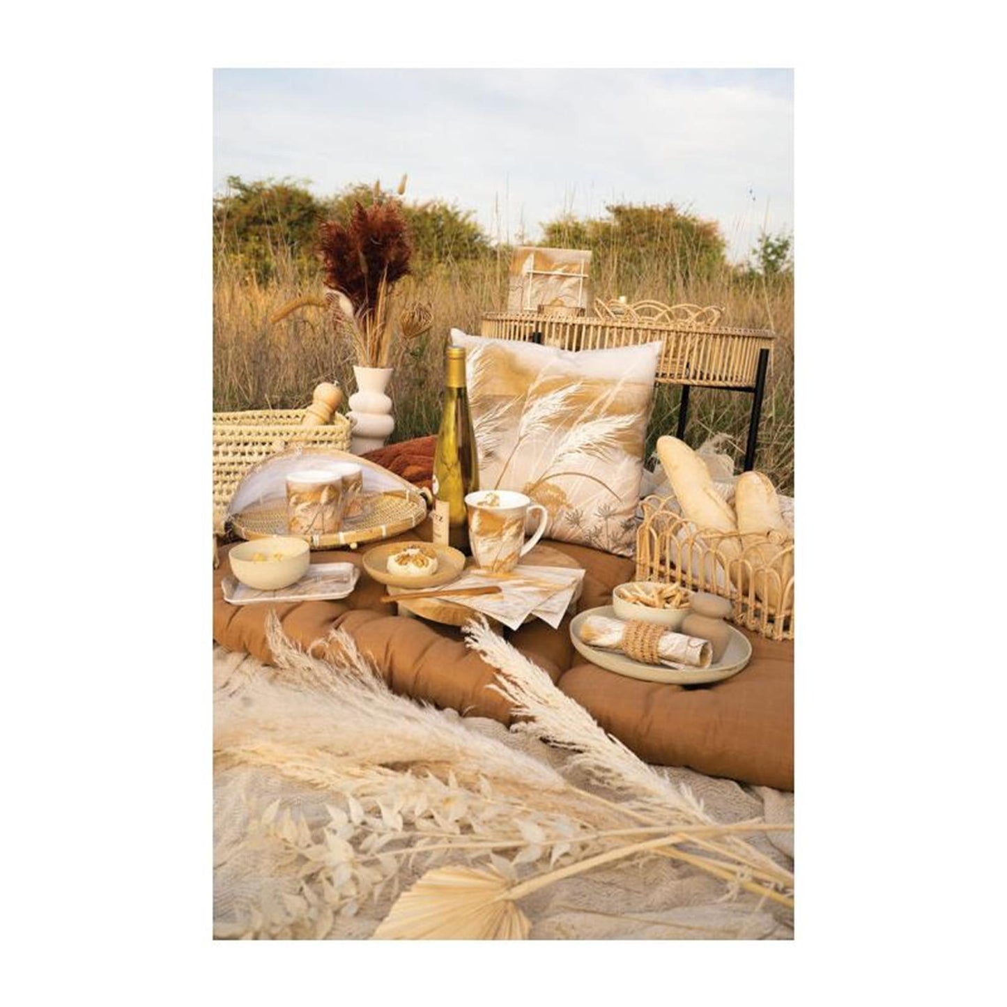 Ambiente tafelloper waving grass
