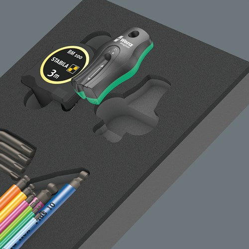 Wera 9740 schuimrubberen inzetstuk met stiftsleutels set 1, 20-delig - 05150140001