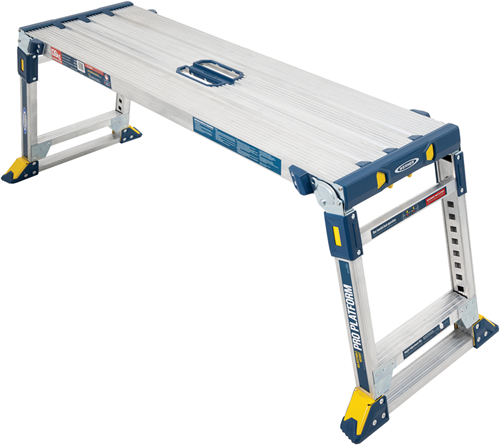 Little Jumbo Werner pro platform ap2030 | telescopisch verstelbaar werkbordes - 1299379023