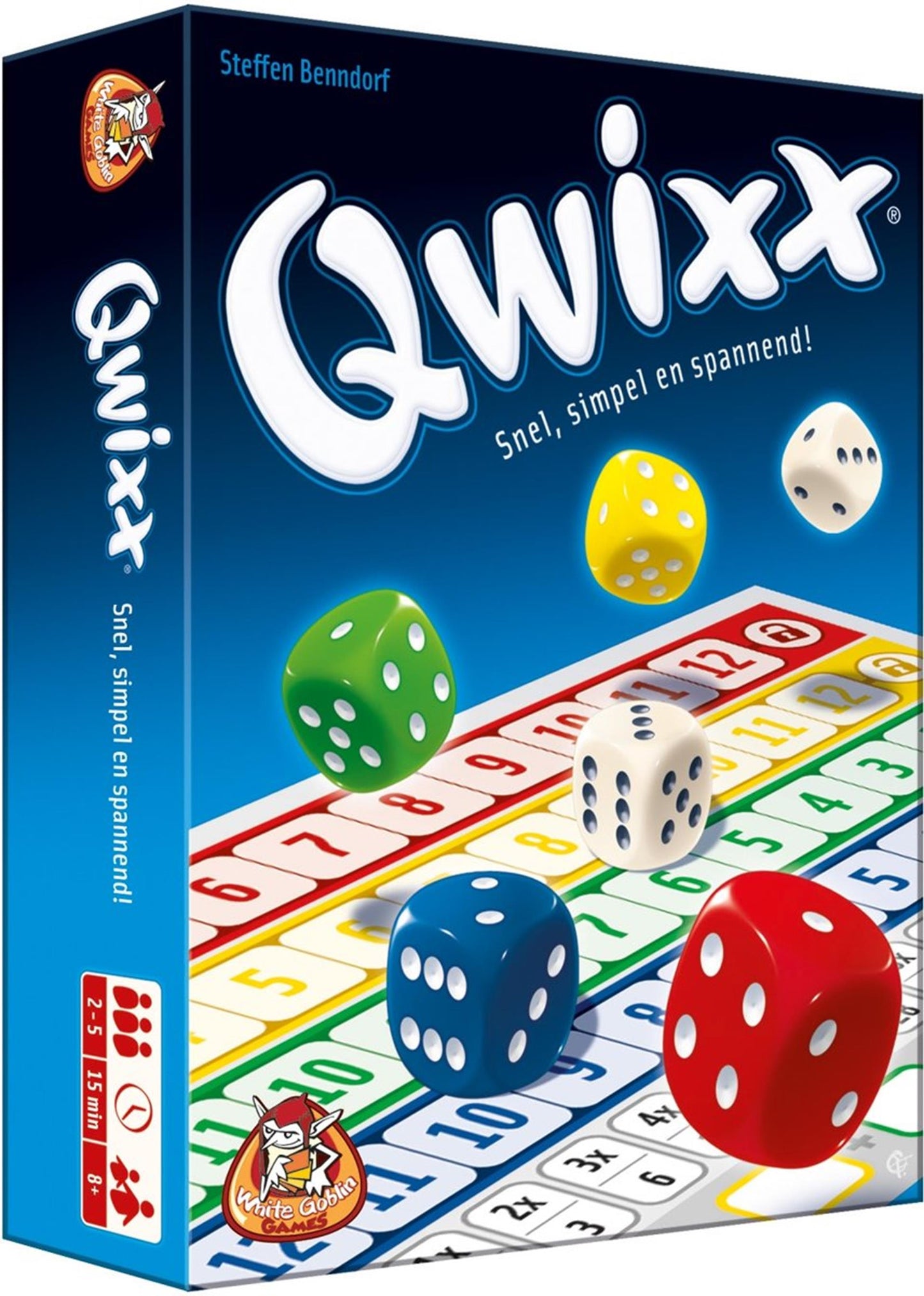 White Goblin Games qwixx dobbelspel