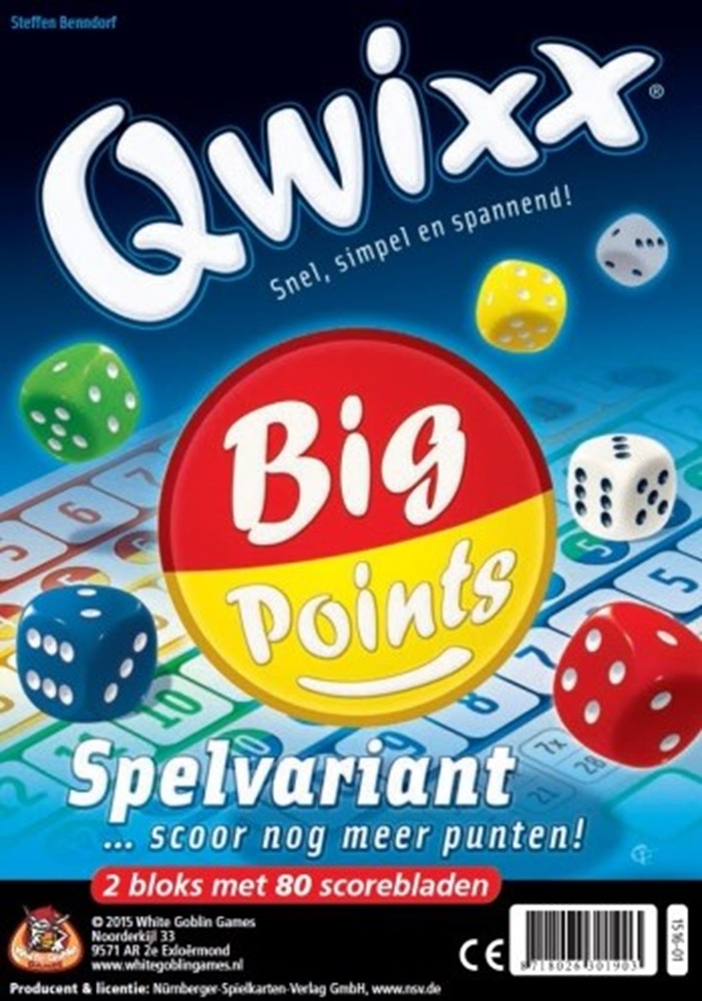 White Goblin Games qwixx big point