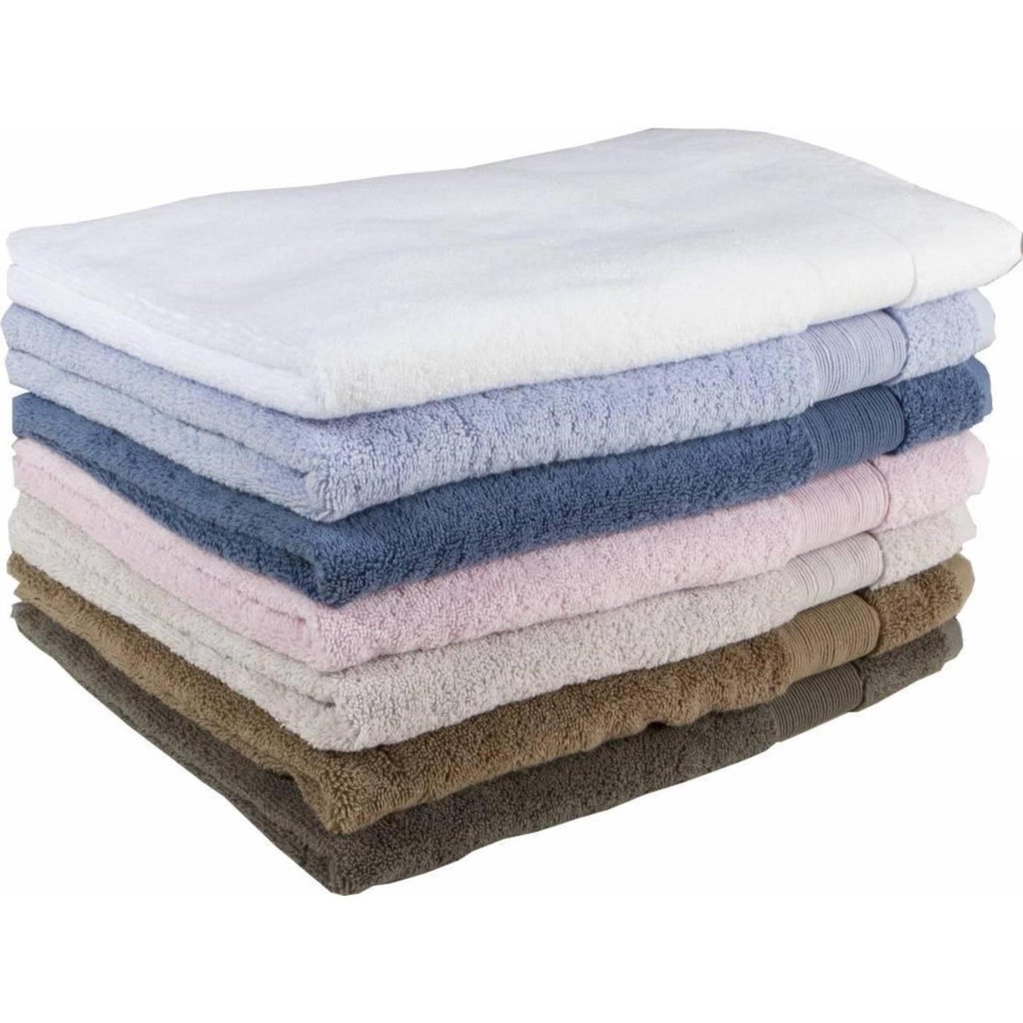 Baddoek blauw 60x110cm 550 gr 6st