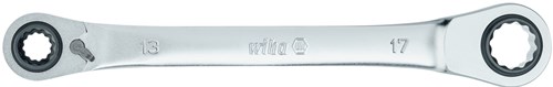 Wiha dubbele ratelringsleutel | 4in1 45421