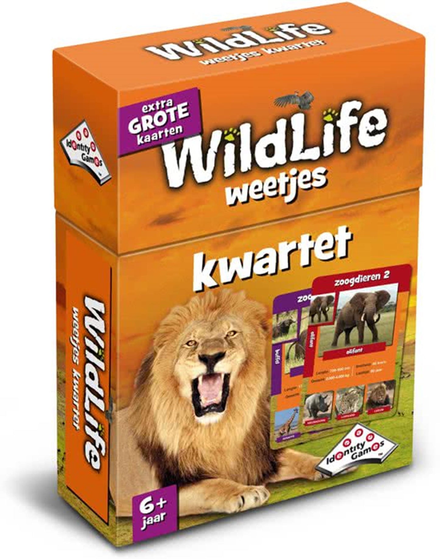 Identity Games Idgames weetjes kwartet wildlife