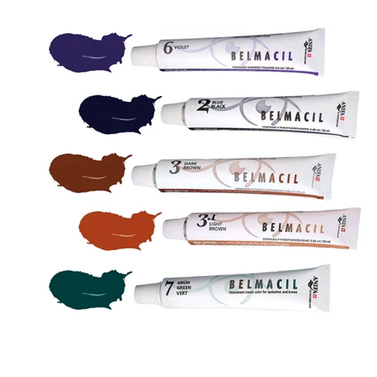 Belmacil Wimperverf blauw zwart nr. 2