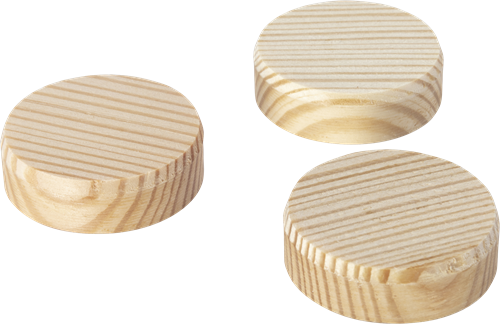 Wolfcraft conusplaatjes | ø35mm | 10 stuks - 2944000