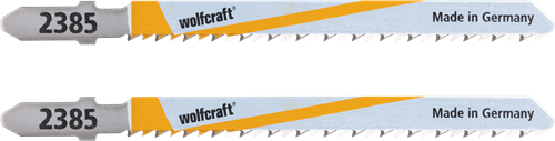 Wolfcraft decoupeerzaagblad | bim | l=100mm | t-schaft | 2 stuks - 2385000