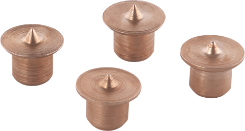 Wolfcraft deuvelbevestigingen | deuvelmarkeerpunten | ø8mm | 4 stuks - 2912000