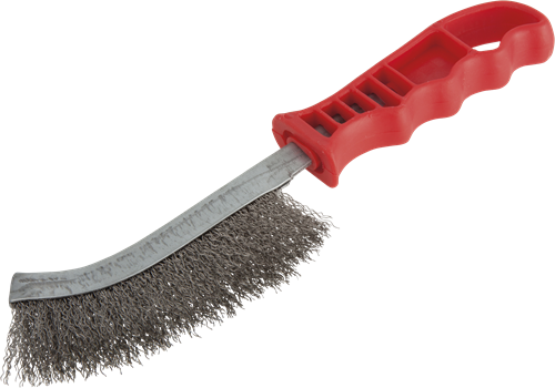 Wolfcraft handdraadborstel | rvs | 265mm | 1 stuk - 2717000