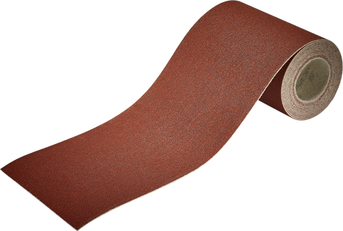 Wolfcraft hecht-schuurpapier-rol | k180 | 4m x 115mm | 1 stuk - 1742000