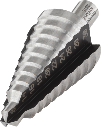 Wolfcraft hss-getrapte boor | 10mm | ø8-30mm | 1 stuk - 2516000