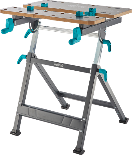 Wolfcraft klem- en werktafel | master 650 ergo | 1 stuk - 6870000