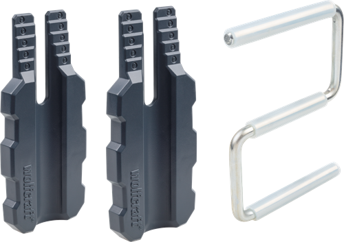 Wolfcraft montageset | deurblad | 3-delig | 1 set - 3674000