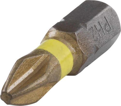 Wolfcraft torsie tin-bit | kruiskop ph2 | 1 stuk - 1323000