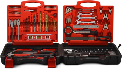 Enzo Workmen gereedschapskoffer | 146-delig - 90jj146 - 90jj146