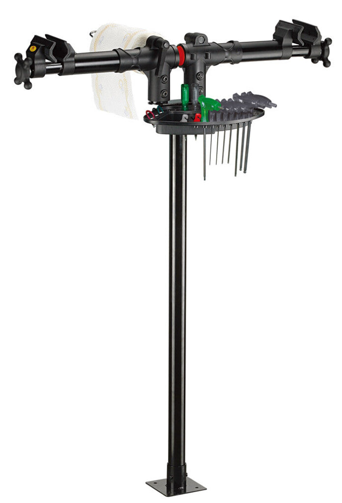 IceToolz Xpert reparatiestandaard m klem 2x, vloermontage, staal,e134