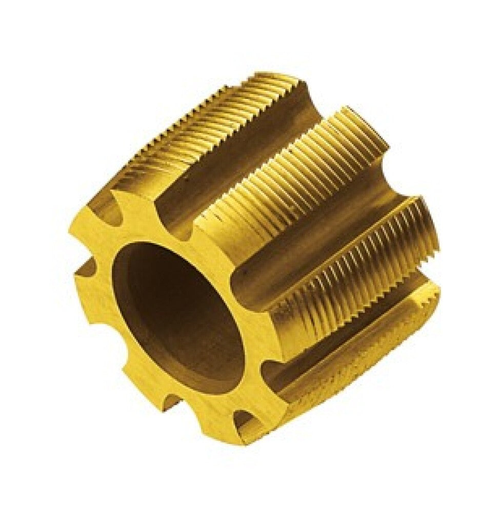 IceToolz Xpert trapas draadtap rechts, bsa 1.37x24, goud, e173r