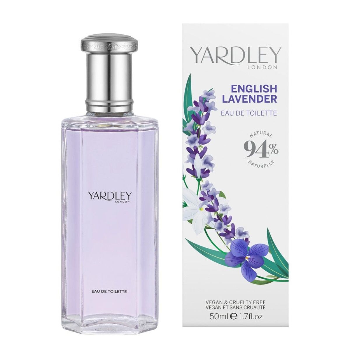 Yardley London english lavender eau de toilette 50ml