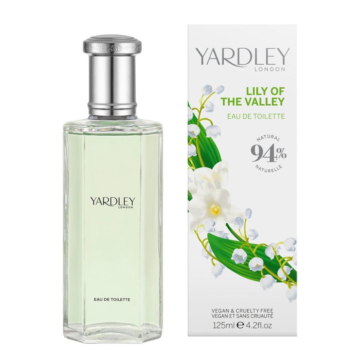 Yardley London lily of the valley eau de toilette 125ml