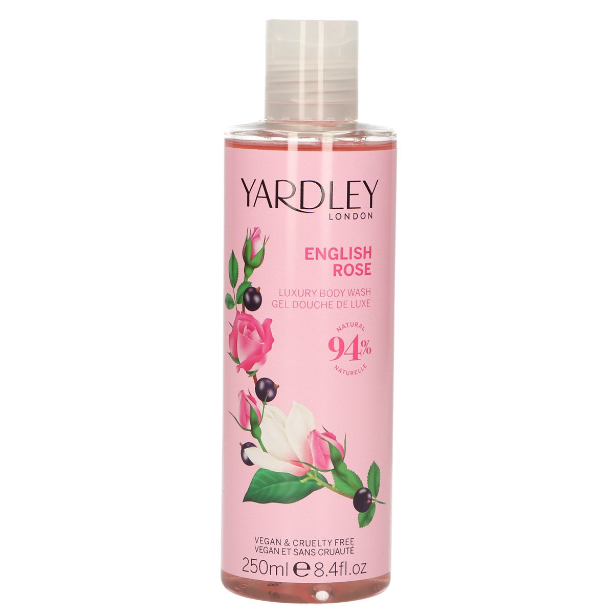 Yardley London english rose body wash 250ml