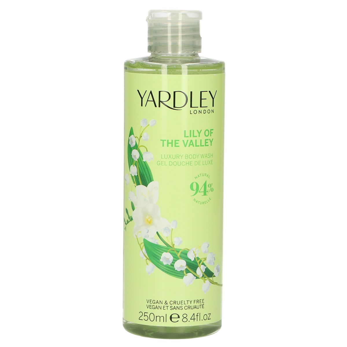 Yardley London lily of the valley body wash 250ml