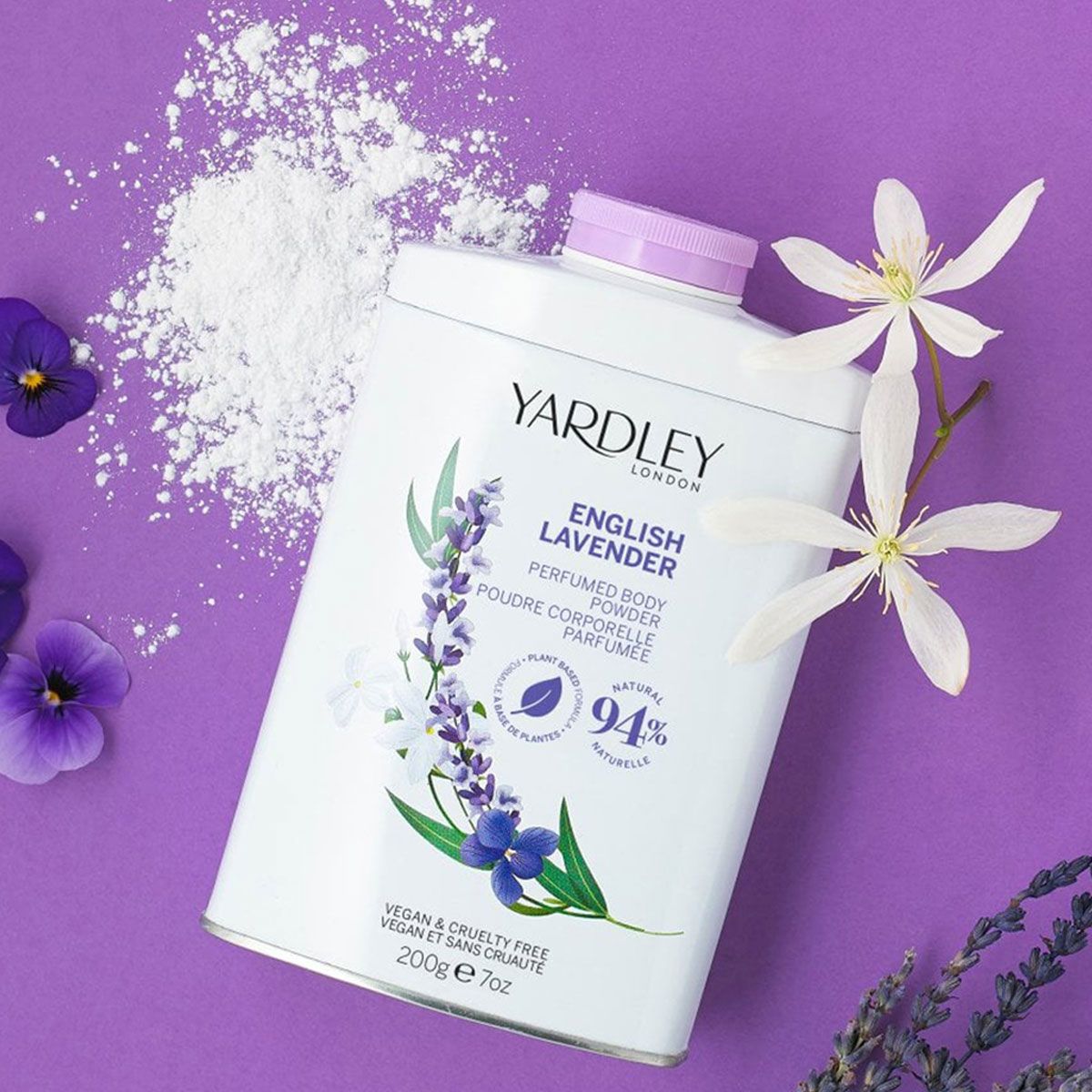 Yardley London english lavender talkpoeder 200gr.
