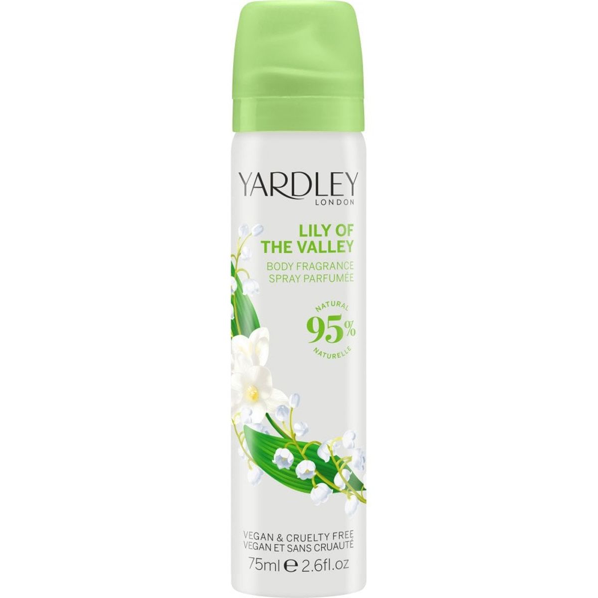 Yardley London lily of the valley body spray 75ml