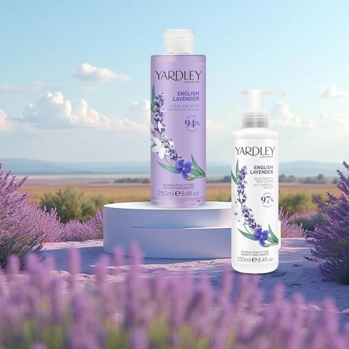 Yardley London Yarley london english lavender body wash body lotion collection