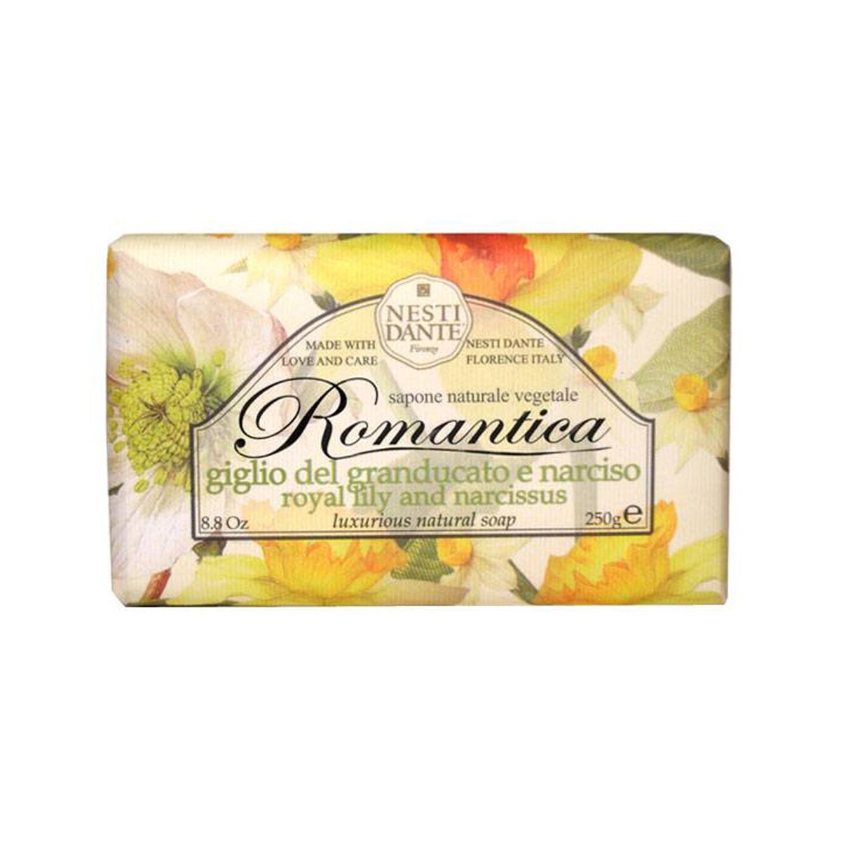 Nesti Dante romantica royal lily narcissus zeep 250gr.