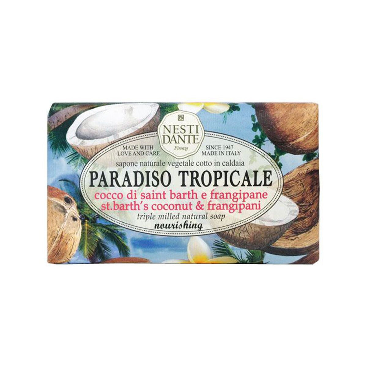 Nesti Dante paradiso tropicale coconut frangipani zeep 250gr.
