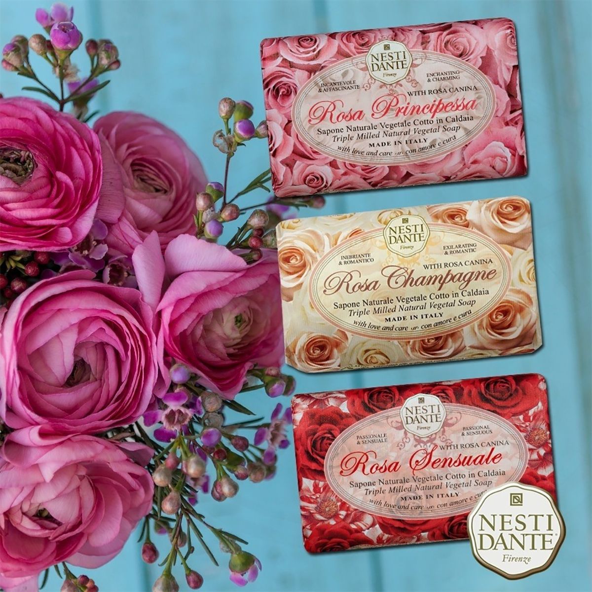 Nesti Dante rosa sensuale zeep 150gr.