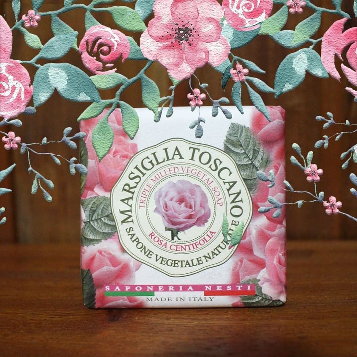 Nesti Dante marsiglia toscano rosa centifolia zeep 200gr.
